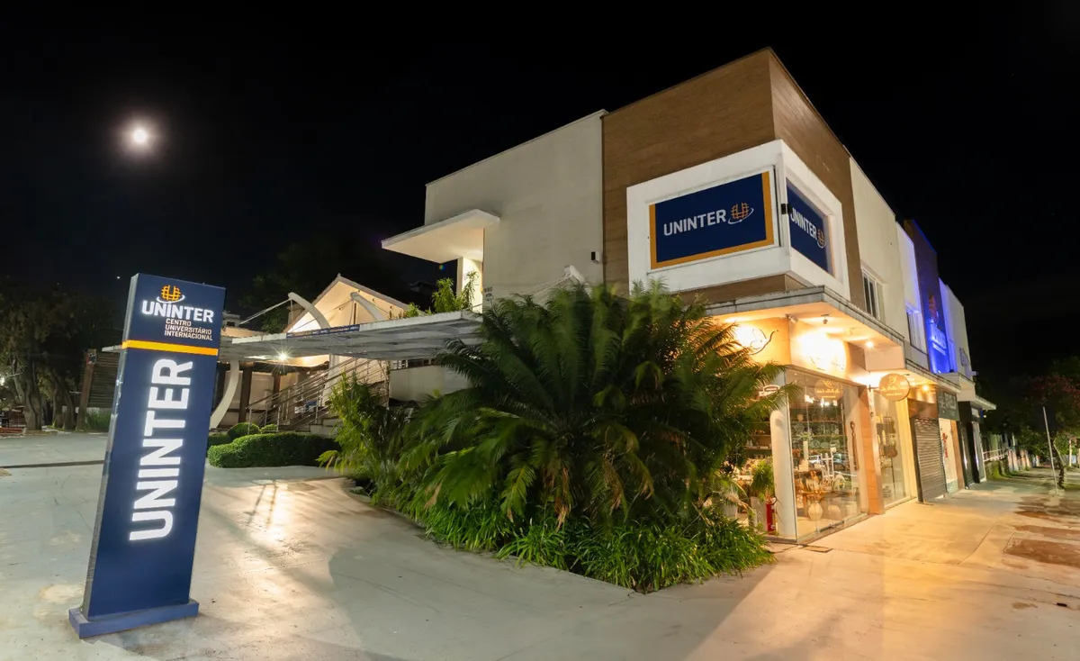 Fachada do Polo Uninter Santa Cruz do Sul